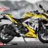 Decal Stiker Yamaha YZF R25 YELLOW GTR Racing